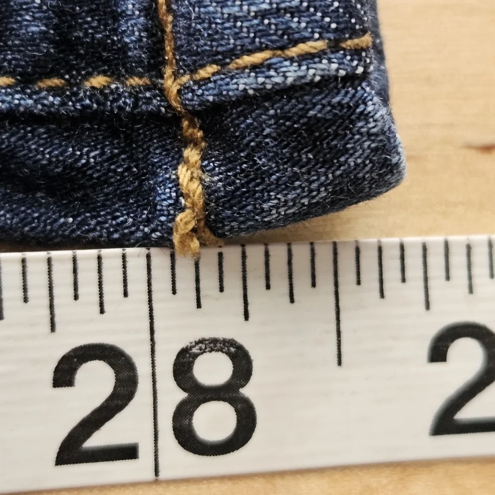 Orvis‎ Womens Straight Leg Jeans Blue Medium Wash Stretch Denim 40x34